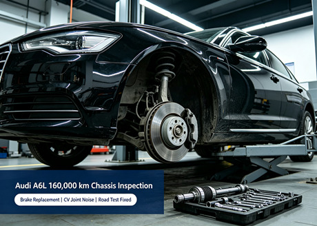 Устранение постороннего шума для Audi A6L